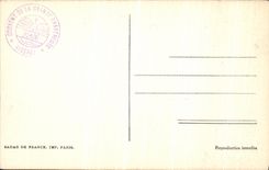 Camino de la POSTAL de la VENDIMIA de chartreuse grande