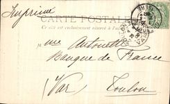 VINTAGE POSTCARD Environs of Grenoble Sassenage Cascades of the Bleu pit