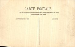 VINTAGE POSTCARD Dauphine Road of the great narrow parts Cascades of Vernaison