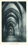 Interior de la POSTAL de la VENDIMIA del convento de chartreuse grande el claustro grande
