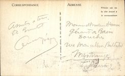 VINTAGE POSTCARD the Mount Switches Northern Face Small valley of Peeled in Winter