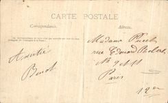 VINTAGE POSTCARD Cascade of Morrette