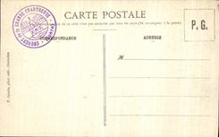 Convento de Dauphine de la POSTAL de la VENDIMIA de chartreuse grande el cuarto del capitulo