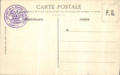 Convento de Dauphine de la POSTAL de la VENDIMIA de la vision chartreuse grande y del som encantador