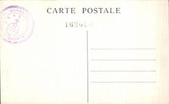 POSTAL de la VENDIMIA el camino de Dauphine de chartreuse grande el pico de L amapola del aceite