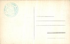 Entrada principal chartreuse grande de Dauphine de la POSTAL de la VENDIMIA