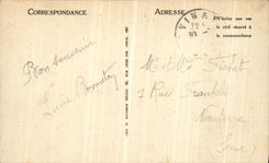 VINTAGE POSTCARD Picturesque Surroundings of Holy Vinay Gervais throats of Drevenne the large cascade