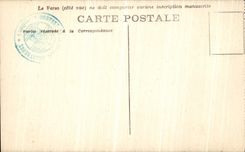 Camino de Dauphine de la POSTAL de la VENDIMIA de la entrada chartreuse grande de servicios