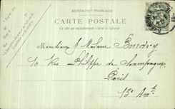 VINTAGE POSTCARD Dauphine Surroundings of Grenoble Falls of Tencin