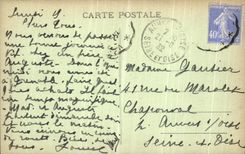 VINTAGE POSTCARD Dauphine Line of Grenoble Gap Viaduct of Sharp