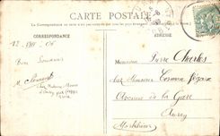 VINTAGE POSTCARD Dauphine Road of St Pancrasse and Dent of Crolles Grenoble