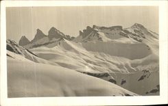 VINTAGE POSTCARD Dauphine Surroundings of Grenoble Mountains