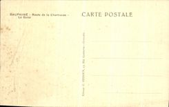 Camino de Dauphine de la POSTAL de la VENDIMIA de Guiers chartreuse