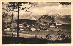 VINTAGE POSTCARD Dauphine St Nizier Station