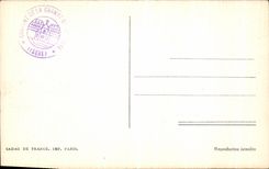 Convento de la POSTAL de la VENDIMIA de chartreuse grande La Chapelle