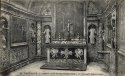 Convento de Dauphine de la POSTAL de la VENDIMIA La Chapelle de St  Louis chartreuse grande