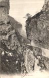VINTAGE POSTCARD Dauphine Road of the narrow parts