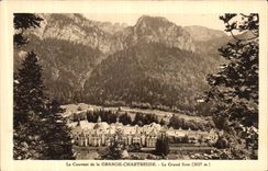 Chartreuse grande de Dauphine de la POSTAL de la VENDIMIA el som grande del convento