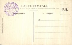 Chartreuse interior grande de Dauphine de la POSTAL de la VENDIMIA del monasterio el claustro grande