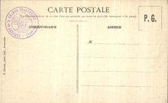 Convento de Dauphine de la POSTAL de la VENDIMIA de chartreuse grande entrado visto de L interior y del collar de Ruchere