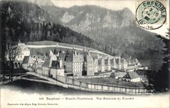 Opinion chartreuse grande de Dauphine de la POSTAL de la VENDIMIA del convento
