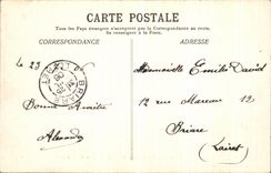 Opinion chartreuse grande de Dauphine de la POSTAL de la VENDIMIA del convento