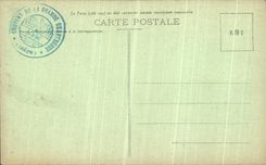 Camino de la POSTAL de la VENDIMIA de chartreuse grande el St Bruno del puente