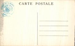 POSTAL Dauphine de la VENDIMIA la ruta santa de Bruno del puente de chartreuse grande