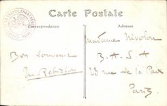 Entrada chartreuse grande de la POSTAL de la VENDIMIA del camino de los servicios de Saint Laurent del puente