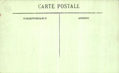 VINTAGE POSTCARD Castle De Vizille Dining room