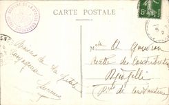 Camino de Dauphine de la POSTAL de la VENDIMIA de L chartreuse grande incorporado de servicios