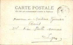 VINTAGE POSTCARD Ligne of Greboble has Gap the Mount Switches in Winter