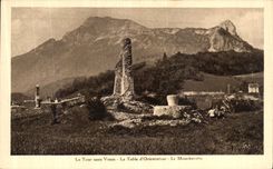 VINTAGE POSTCARD the Tower without Venom the Table D Orientation Moucherotte
