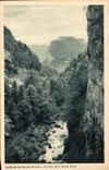 VINTAGE POSTCARD the Road of the Great Narrow parts the Bridge of Goule Black
