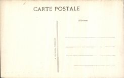 VINTAGE POSTCARD Surroundings of Chantilly Pond of the White Queen the Castle of the House of the Guards