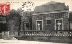 VINTAGE POSTCARD Castle of Chantilly the House of Sylvie