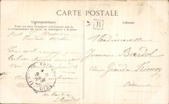 VINTAGE POSTCARD Castle of Chantilly the House of Sylvie