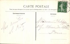 VINTAGE POSTCARD Chantilly the Castle