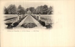CPA Chateau de Chantilly L lle d Amour