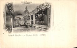 CPA Chateau de Chantilly La Galerie des Batailles