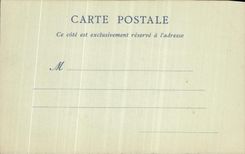 VINTAGE POSTCARD Castle of Chantilly the Gallery of the Battles