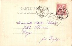 VINTAGE POSTCARD Chantilly Frontage Of the Small Castle