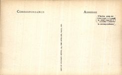 VINTAGE POSTCARD Ruins of Champlieu the Temple