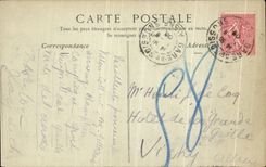 VINTAGE POSTCARD Surroundings Of Compiegne Ruins of Champlieu baths and the theater