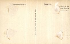 VINTAGE POSTCARD Ruins Of Compiegne the Theater