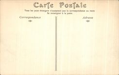 VINTAGE POSTCARD Ruins of Compiegne the Theater