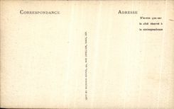 VINTAGE POSTCARD Ruins of Compieu Les Bains and the theater