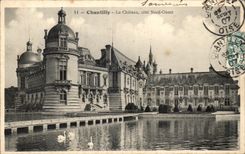 VINTAGE POSTCARD Chantilly the Castle dimensions Northern West