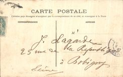 VINTAGE POSTCARD Chantilly the Castle dimensions Northern West