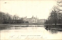 VINTAGE POSTCARD Chantilly Seen from of the English garden